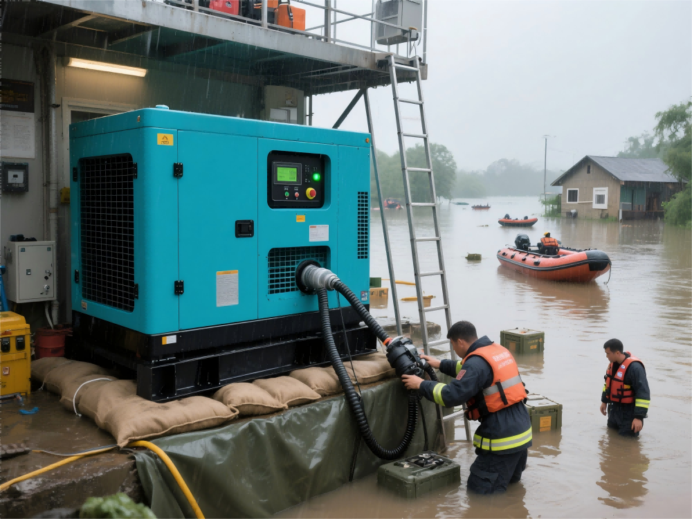 Diesel Generators Supporting Emergency Services